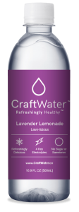 Lavender Lemonade Flavored Water with Electrolytes